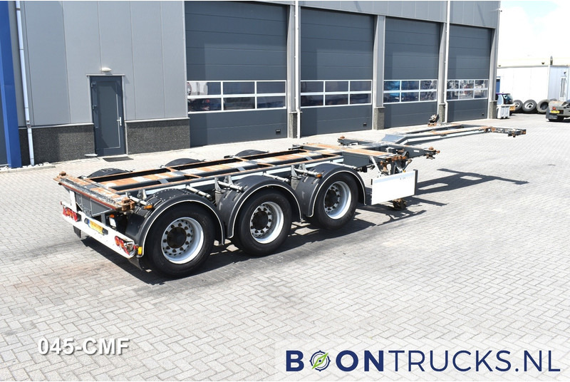 D-Tec FLEXITRAILER | 2x20-30-40-45ft HC * 2x EXTENDABLE * LIFT AXLE * NL TRAILER - Containertransporter/ Wissellaadbak oplegger: afbeelding 1 D-Tec FLEXITRAILER | 2x20-30-40-45ft HC * 2x EXTENDABLE * LIFT AXLE * NL TRAILER - Containertransporter/ Wissellaadbak oplegger: afbeelding 1