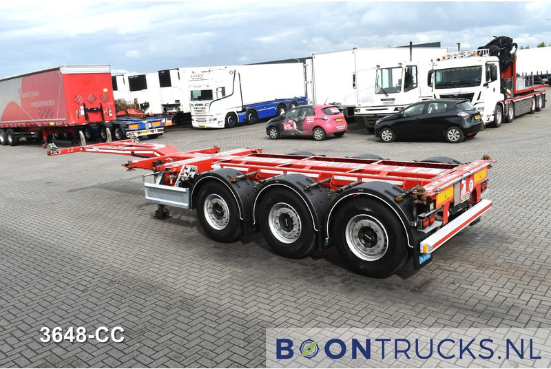 D-Tec FLEXITRAILER | 2x20-30-40-45ft HC * 2x LIFT AXLE * 2x EXTENDABLE * DISC BRAKES * MOT 05-2026 - Containertransporter/ Wissellaadbak oplegger: afbeelding 3 D-Tec FLEXITRAILER | 2x20-30-40-45ft HC * 2x LIFT AXLE * 2x EXTENDABLE * DISC BRAKES * MOT 05-2026 - Containertransporter/ Wissellaadbak oplegger: afbeelding 3