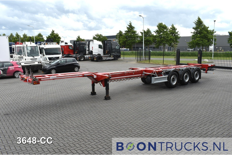 D-Tec FLEXITRAILER | 2x20-30-40-45ft HC * 2x LIFT AXLE * 2x EXTENDABLE * DISC BRAKES * MOT 05-2026 - Containertransporter/ Wissellaadbak oplegger: afbeelding 5 D-Tec FLEXITRAILER | 2x20-30-40-45ft HC * 2x LIFT AXLE * 2x EXTENDABLE * DISC BRAKES * MOT 05-2026 - Containertransporter/ Wissellaadbak oplegger: afbeelding 5