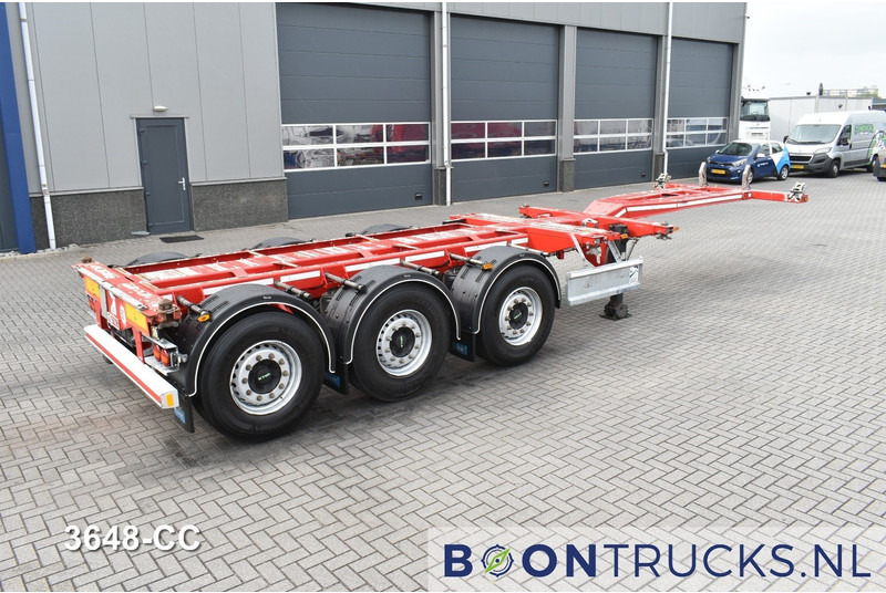 D-Tec FLEXITRAILER | 2x20-30-40-45ft HC * 2x LIFT AXLE * 2x EXTENDABLE * DISC BRAKES * MOT 05-2026 - Containertransporter/ Wissellaadbak oplegger: afbeelding 1 D-Tec FLEXITRAILER | 2x20-30-40-45ft HC * 2x LIFT AXLE * 2x EXTENDABLE * DISC BRAKES * MOT 05-2026 - Containertransporter/ Wissellaadbak oplegger: afbeelding 1