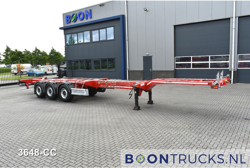 D-Tec FLEXITRAILER | 2x20-30-40-45ft HC * 2x LIFT AXLE * 2x EXTENDABLE * DISC BRAKES * MOT 05-2026 - Containertransporter/ Wissellaadbak oplegger: afbeelding 4 D-Tec FLEXITRAILER | 2x20-30-40-45ft HC * 2x LIFT AXLE * 2x EXTENDABLE * DISC BRAKES * MOT 05-2026 - Containertransporter/ Wissellaadbak oplegger: afbeelding 4