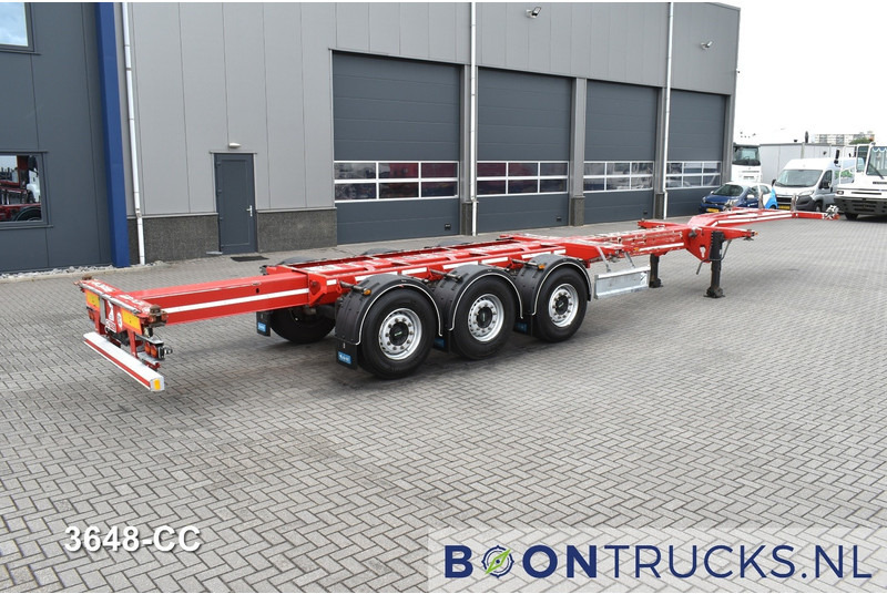 D-Tec FLEXITRAILER | 2x20-30-40-45ft HC * 2x LIFT AXLE * 2x EXTENDABLE * DISC BRAKES * MOT 05-2026 - Containertransporter/ Wissellaadbak oplegger: afbeelding 2 D-Tec FLEXITRAILER | 2x20-30-40-45ft HC * 2x LIFT AXLE * 2x EXTENDABLE * DISC BRAKES * MOT 05-2026 - Containertransporter/ Wissellaadbak oplegger: afbeelding 2