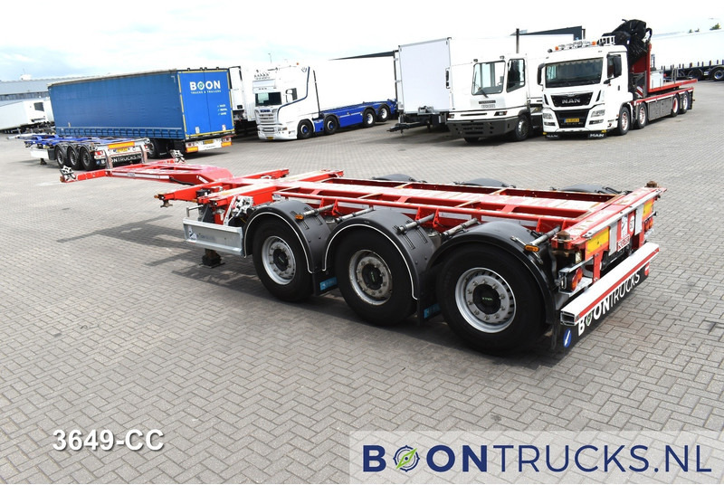 D-Tec FLEXITRAILER | 2x20-30-40-45ft HC * 2x LIFT AXLE * 2x EXTENDABLE * DISC BRAKES - Asfaltmachine: afbeelding 3 D-Tec FLEXITRAILER | 2x20-30-40-45ft HC * 2x LIFT AXLE * 2x EXTENDABLE * DISC BRAKES - Asfaltmachine: afbeelding 3