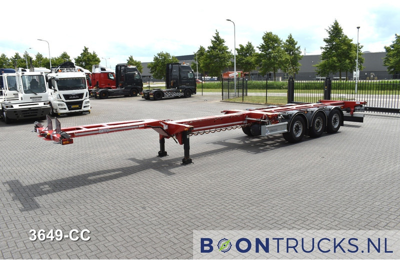 D-Tec FLEXITRAILER | 2x20-30-40-45ft HC * 2x LIFT AXLE * 2x EXTENDABLE * DISC BRAKES - Asfaltmachine: afbeelding 5 D-Tec FLEXITRAILER | 2x20-30-40-45ft HC * 2x LIFT AXLE * 2x EXTENDABLE * DISC BRAKES - Asfaltmachine: afbeelding 5