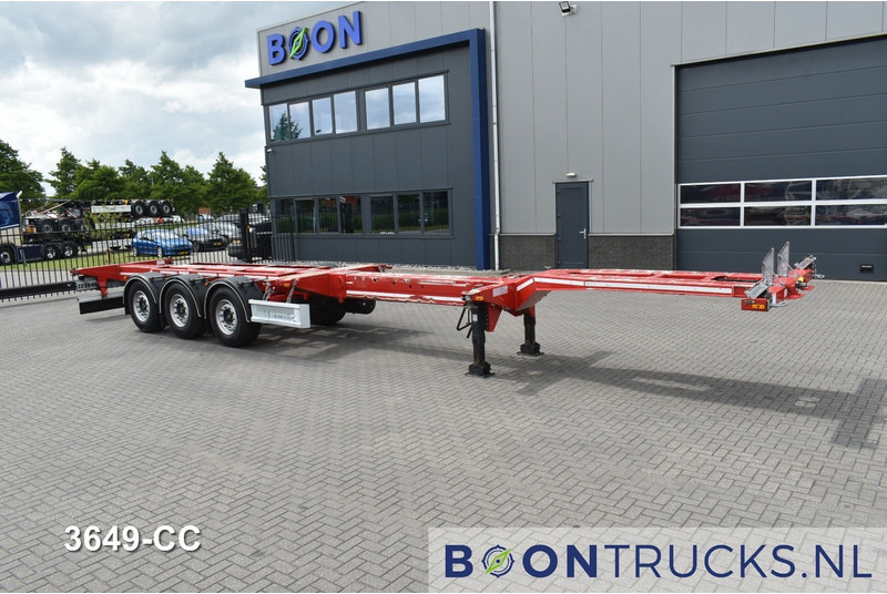 D-Tec FLEXITRAILER | 2x20-30-40-45ft HC * 2x LIFT AXLE * 2x EXTENDABLE * DISC BRAKES - Asfaltmachine: afbeelding 4 D-Tec FLEXITRAILER | 2x20-30-40-45ft HC * 2x LIFT AXLE * 2x EXTENDABLE * DISC BRAKES - Asfaltmachine: afbeelding 4