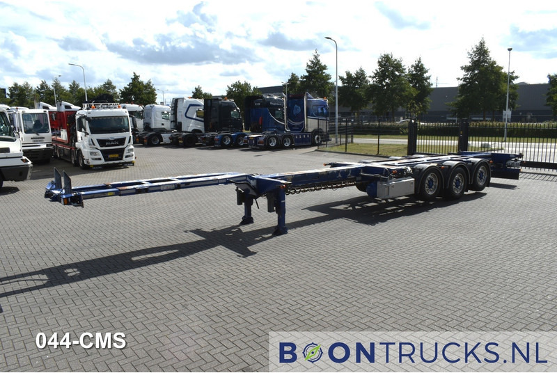 D-Tec FLEXITRAILER | 2x20-30-40-45ft HC * 2x LIFT AXLE * BPW/DISC * 3x EXT * NL TRAILER * APK 05-2026 - Containertransporter/ Wissellaadbak oplegger: afbeelding 5 D-Tec FLEXITRAILER | 2x20-30-40-45ft HC * 2x LIFT AXLE * BPW/DISC * 3x EXT * NL TRAILER * APK 05-2026 - Containertransporter/ Wissellaadbak oplegger: afbeelding 5
