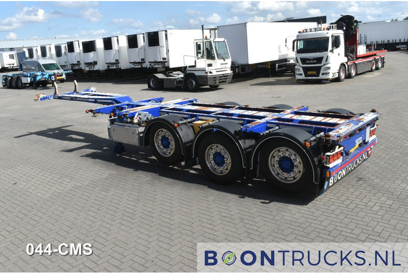D-Tec FLEXITRAILER | 2x20-30-40-45ft HC * 2x LIFT AXLE * BPW/DISC * 3x EXT * NL TRAILER * APK 05-2026 - Containertransporter/ Wissellaadbak oplegger: afbeelding 3 D-Tec FLEXITRAILER | 2x20-30-40-45ft HC * 2x LIFT AXLE * BPW/DISC * 3x EXT * NL TRAILER * APK 05-2026 - Containertransporter/ Wissellaadbak oplegger: afbeelding 3
