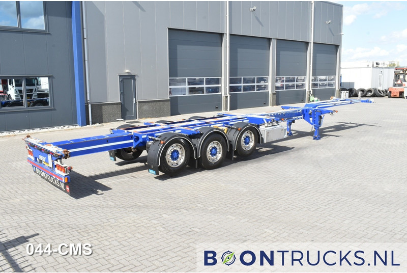 D-Tec FLEXITRAILER | 2x20-30-40-45ft HC * 2x LIFT AXLE * BPW/DISC * 3x EXT * NL TRAILER * APK 05-2026 - Containertransporter/ Wissellaadbak oplegger: afbeelding 2 D-Tec FLEXITRAILER | 2x20-30-40-45ft HC * 2x LIFT AXLE * BPW/DISC * 3x EXT * NL TRAILER * APK 05-2026 - Containertransporter/ Wissellaadbak oplegger: afbeelding 2