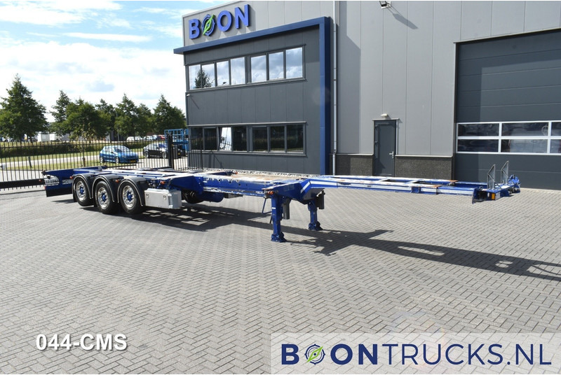 D-Tec FLEXITRAILER | 2x20-30-40-45ft HC * 2x LIFT AXLE * BPW/DISC * 3x EXT * NL TRAILER * APK 05-2026 - Containertransporter/ Wissellaadbak oplegger: afbeelding 4 D-Tec FLEXITRAILER | 2x20-30-40-45ft HC * 2x LIFT AXLE * BPW/DISC * 3x EXT * NL TRAILER * APK 05-2026 - Containertransporter/ Wissellaadbak oplegger: afbeelding 4
