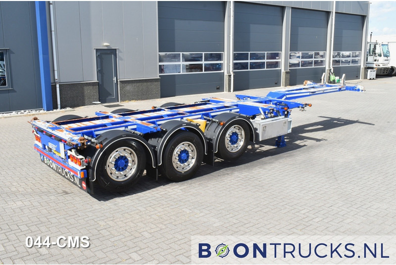 D-Tec FLEXITRAILER | 2x20-30-40-45ft HC * 2x LIFT AXLE * BPW/DISC * 3x EXT * NL TRAILER * APK 05-2026 - Containertransporter/ Wissellaadbak oplegger: afbeelding 1 D-Tec FLEXITRAILER | 2x20-30-40-45ft HC * 2x LIFT AXLE * BPW/DISC * 3x EXT * NL TRAILER * APK 05-2026 - Containertransporter/ Wissellaadbak oplegger: afbeelding 1