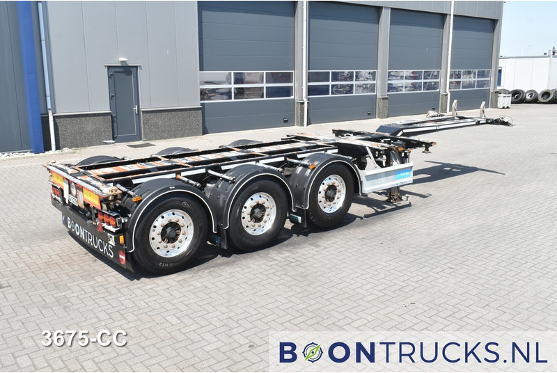 D-Tec FLEXITRAILER | 2x20-30-40-45ft HC * BPW / DISC * ALCOA * 3x EXTENDABLE - Containertransporter/ Wissellaadbak oplegger: afbeelding 1 D-Tec FLEXITRAILER | 2x20-30-40-45ft HC * BPW / DISC * ALCOA * 3x EXTENDABLE - Containertransporter/ Wissellaadbak oplegger: afbeelding 1