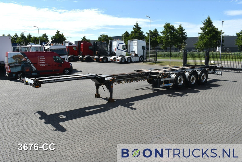 D-Tec FLEXITRAILER | 2x20-30-40-45ft HC * MB / DISC * ALCOA * 2x EXTENDABLE - Containertransporter/ Wissellaadbak oplegger: afbeelding 5 D-Tec FLEXITRAILER | 2x20-30-40-45ft HC * MB / DISC * ALCOA * 2x EXTENDABLE - Containertransporter/ Wissellaadbak oplegger: afbeelding 5