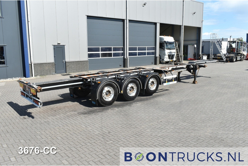 D-Tec FLEXITRAILER | 2x20-30-40-45ft HC * MB / DISC * ALCOA * 2x EXTENDABLE - Containertransporter/ Wissellaadbak oplegger: afbeelding 2 D-Tec FLEXITRAILER | 2x20-30-40-45ft HC * MB / DISC * ALCOA * 2x EXTENDABLE - Containertransporter/ Wissellaadbak oplegger: afbeelding 2