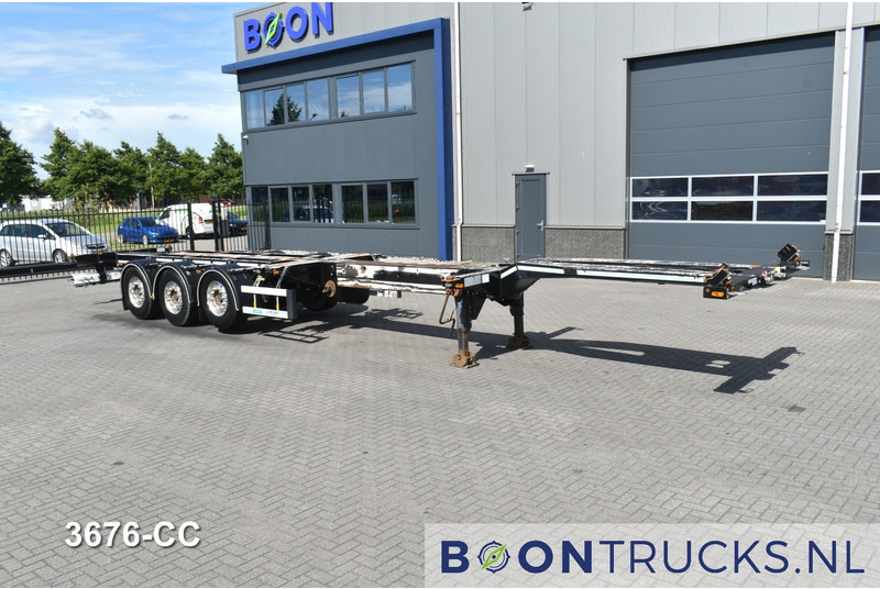 D-Tec FLEXITRAILER | 2x20-30-40-45ft HC * MB / DISC * ALCOA * 2x EXTENDABLE - Containertransporter/ Wissellaadbak oplegger: afbeelding 4 D-Tec FLEXITRAILER | 2x20-30-40-45ft HC * MB / DISC * ALCOA * 2x EXTENDABLE - Containertransporter/ Wissellaadbak oplegger: afbeelding 4