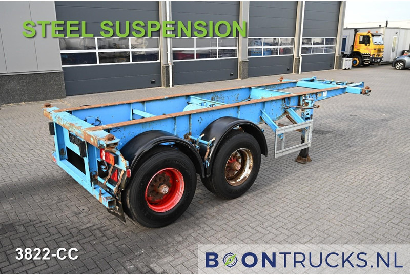 KOHLER CS 20/2 CHASSIS | 20ft * STEEL SUSPENSION * BPW / DRUM * 9x AVAILABLE - Containertransporter/ Wissellaadbak oplegger: afbeelding 1 KOHLER CS 20/2 CHASSIS | 20ft * STEEL SUSPENSION * BPW / DRUM * 9x AVAILABLE - Containertransporter/ Wissellaadbak oplegger: afbeelding 1