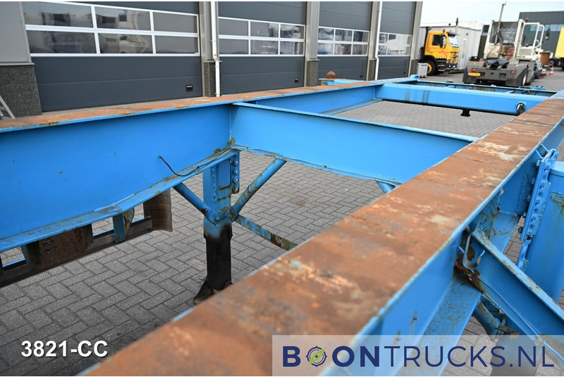 Containertransporter/ Wissellaadbak oplegger KOHLER CS 20/2 CHASSIS | 20ft * STEEL SUSPENSION * BPW / DRUM * 9x AVAILABLE: afbeelding 15 Containertransporter/ Wissellaadbak oplegger KOHLER CS 20/2 CHASSIS | 20ft * STEEL SUSPENSION * BPW / DRUM * 9x AVAILABLE: afbeelding 15
