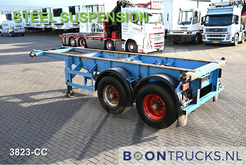 KOHLER CS 20/2 CHASSIS | 20ft * STEEL SUSPENSION * BPW / DRUM * 9x AVAILABLE - Containertransporter/ Wissellaadbak oplegger: afbeelding 2 KOHLER CS 20/2 CHASSIS | 20ft * STEEL SUSPENSION * BPW / DRUM * 9x AVAILABLE - Containertransporter/ Wissellaadbak oplegger: afbeelding 2