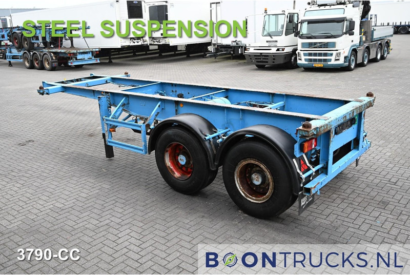 KOHLER CS 20/2 CHASSIS | 20ft * STEEL SUSPENSION * SAF / DRUM * 6x AVAILABLE - Containertransporter/ Wissellaadbak oplegger: afbeelding 2 KOHLER CS 20/2 CHASSIS | 20ft * STEEL SUSPENSION * SAF / DRUM * 6x AVAILABLE - Containertransporter/ Wissellaadbak oplegger: afbeelding 2
