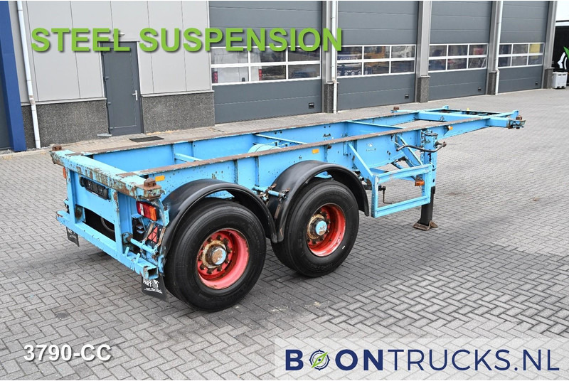KOHLER CS 20/2 CHASSIS | 20ft * STEEL SUSPENSION * SAF / DRUM * 6x AVAILABLE - Containertransporter/ Wissellaadbak oplegger: afbeelding 1 KOHLER CS 20/2 CHASSIS | 20ft * STEEL SUSPENSION * SAF / DRUM * 6x AVAILABLE - Containertransporter/ Wissellaadbak oplegger: afbeelding 1