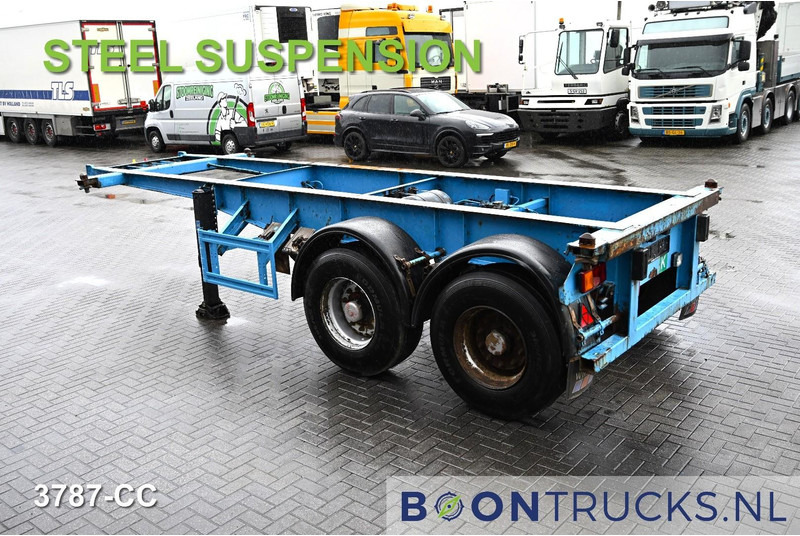 KOHLER CS 20/2 CHASSIS | 20ft * STEEL SUSPENSION * SAF / DRUM * 9x AVAILABLE - Containertransporter/ Wissellaadbak oplegger: afbeelding 2 KOHLER CS 20/2 CHASSIS | 20ft * STEEL SUSPENSION * SAF / DRUM * 9x AVAILABLE - Containertransporter/ Wissellaadbak oplegger: afbeelding 2