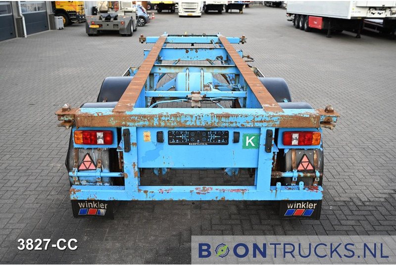 KOHLER CS 20/2 CHASSIS | 20ft * STEEL SUSPENSION * SAF / DRUM * 9x AVAILABLE - Containertransporter/ Wissellaadbak oplegger: afbeelding 5 KOHLER CS 20/2 CHASSIS | 20ft * STEEL SUSPENSION * SAF / DRUM * 9x AVAILABLE - Containertransporter/ Wissellaadbak oplegger: afbeelding 5