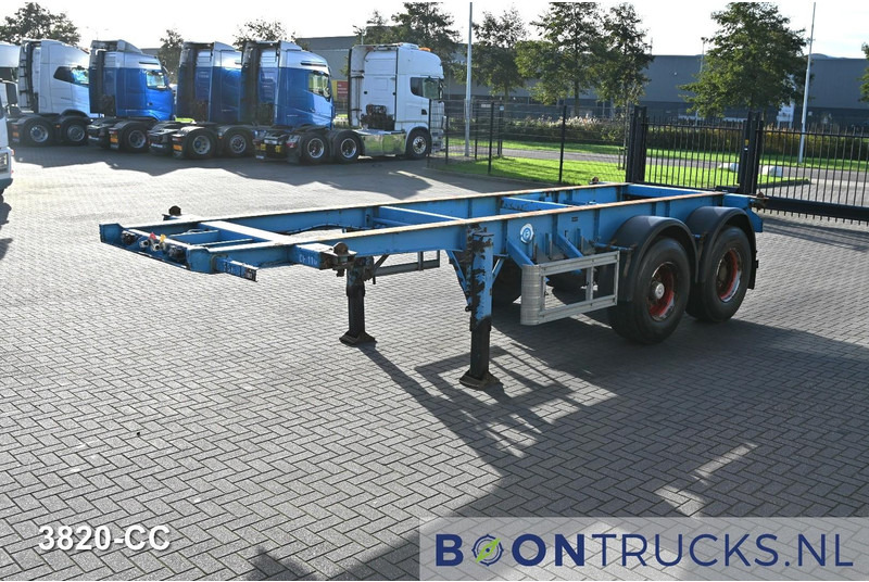 KOHLER CS 20/2 CHASSIS | 20ft * STEEL SUSPENSION * SAF DRUM - Containertransporter/ Wissellaadbak oplegger: afbeelding 4 KOHLER CS 20/2 CHASSIS | 20ft * STEEL SUSPENSION * SAF DRUM - Containertransporter/ Wissellaadbak oplegger: afbeelding 4