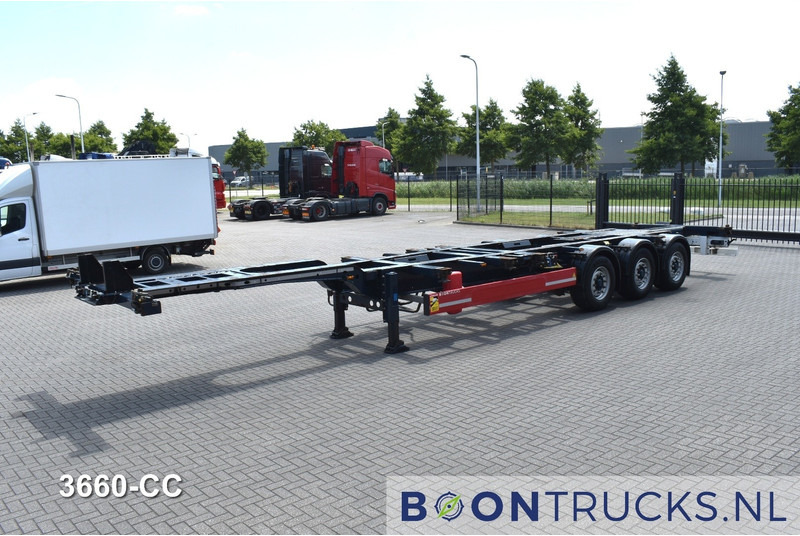 Krone SD BOX LINER | 2x20-40-45ft HC * LIFT AXLE * BPW/DISC * EXTENDABLE REAR * 10x AVAILABLE - Containertransporter/ Wissellaadbak oplegger: afbeelding 5 Krone SD BOX LINER | 2x20-40-45ft HC * LIFT AXLE * BPW/DISC * EXTENDABLE REAR * 10x AVAILABLE - Containertransporter/ Wissellaadbak oplegger: afbeelding 5
