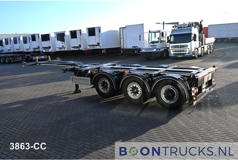Pacton ET3 | 2x20-30-40-45ft HC * LIFT AXLE * 2x EXTENDABLE * NL TRAINER * APK 09-2026 - Containertransporter/ Wissellaadbak oplegger: afbeelding 3 Pacton ET3 | 2x20-30-40-45ft HC * LIFT AXLE * 2x EXTENDABLE * NL TRAINER * APK 09-2026 - Containertransporter/ Wissellaadbak oplegger: afbeelding 3
