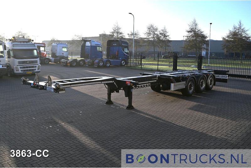 Pacton ET3 | 2x20-30-40-45ft HC * LIFT AXLE * 2x EXTENDABLE * NL TRAINER * APK 09-2026 - Containertransporter/ Wissellaadbak oplegger: afbeelding 5 Pacton ET3 | 2x20-30-40-45ft HC * LIFT AXLE * 2x EXTENDABLE * NL TRAINER * APK 09-2026 - Containertransporter/ Wissellaadbak oplegger: afbeelding 5