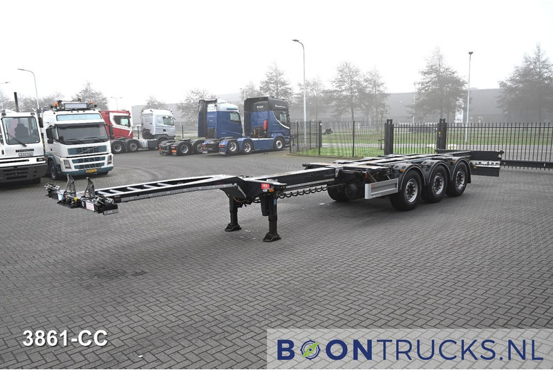 Pacton ET3 | 2x20-30-40-45ft HC * LIFTAS * 2x UITSCHUIFBAAR * SAF/SCHIJF * APK 06-2026 - Containertransporter/ Wissellaadbak oplegger: afbeelding 5 Pacton ET3 | 2x20-30-40-45ft HC * LIFTAS * 2x UITSCHUIFBAAR * SAF/SCHIJF * APK 06-2026 - Containertransporter/ Wissellaadbak oplegger: afbeelding 5
