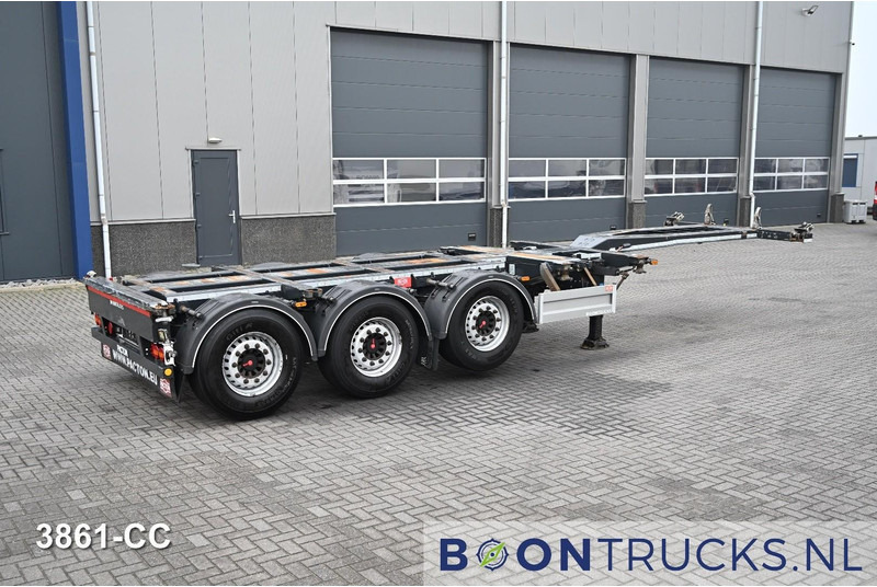 Pacton ET3 | 2x20-30-40-45ft HC * LIFTAS * 2x UITSCHUIFBAAR * SAF/SCHIJF * APK 06-2026 - Containertransporter/ Wissellaadbak oplegger: afbeelding 1 Pacton ET3 | 2x20-30-40-45ft HC * LIFTAS * 2x UITSCHUIFBAAR * SAF/SCHIJF * APK 06-2026 - Containertransporter/ Wissellaadbak oplegger: afbeelding 1