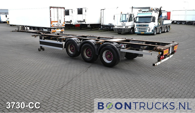 Pacton T3-007 2x20-40-45ft HC * LIFT AXLE * BPW * NL TRAILER - Containertransporter/ Wissellaadbak oplegger: afbeelding 2 Pacton T3-007 2x20-40-45ft HC * LIFT AXLE * BPW * NL TRAILER - Containertransporter/ Wissellaadbak oplegger: afbeelding 2