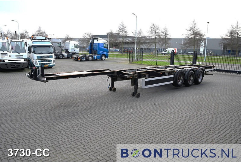 Pacton T3-007 2x20-40-45ft HC * LIFT AXLE * BPW * NL TRAILER - Containertransporter/ Wissellaadbak oplegger: afbeelding 4 Pacton T3-007 2x20-40-45ft HC * LIFT AXLE * BPW * NL TRAILER - Containertransporter/ Wissellaadbak oplegger: afbeelding 4