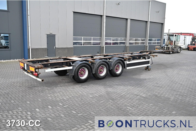 Pacton T3-007 2x20-40-45ft HC * LIFT AXLE * BPW * NL TRAILER - Containertransporter/ Wissellaadbak oplegger: afbeelding 1 Pacton T3-007 2x20-40-45ft HC * LIFT AXLE * BPW * NL TRAILER - Containertransporter/ Wissellaadbak oplegger: afbeelding 1