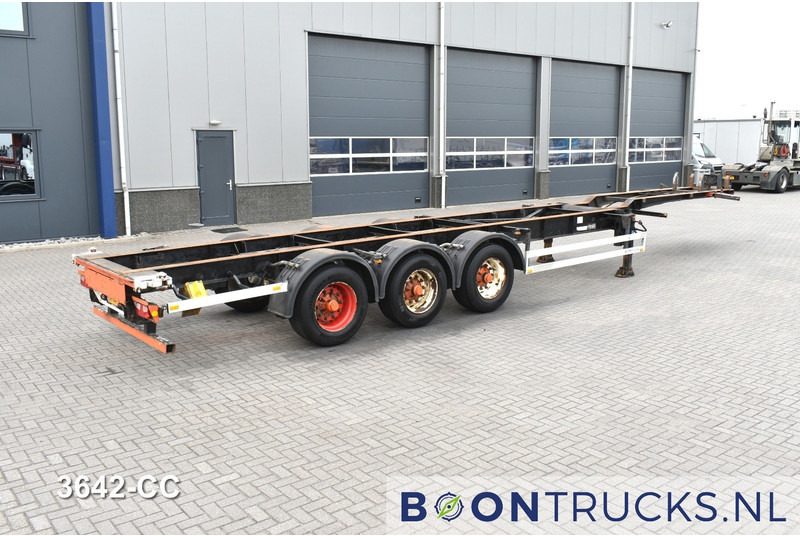 Pacton T3-007 FIXED CHASSIS | 40-45ft HC * 4500 Kg * BPW/DRUM * NL TRAILER - Containertransporter/ Wissellaadbak oplegger: afbeelding 1 Pacton T3-007 FIXED CHASSIS | 40-45ft HC * 4500 Kg * BPW/DRUM * NL TRAILER - Containertransporter/ Wissellaadbak oplegger: afbeelding 1
