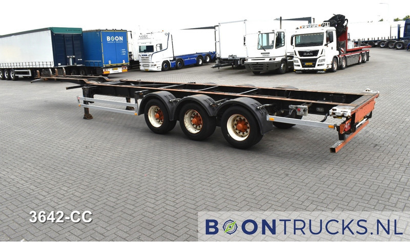 Pacton T3-007 FIXED CHASSIS | 40-45ft HC * 4500 Kg * BPW/DRUM * NL TRAILER - Containertransporter/ Wissellaadbak oplegger: afbeelding 2 Pacton T3-007 FIXED CHASSIS | 40-45ft HC * 4500 Kg * BPW/DRUM * NL TRAILER - Containertransporter/ Wissellaadbak oplegger: afbeelding 2