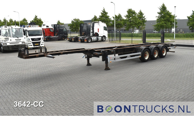Pacton T3-007 FIXED CHASSIS | 40-45ft HC * 4500 Kg * BPW/DRUM * NL TRAILER - Containertransporter/ Wissellaadbak oplegger: afbeelding 4 Pacton T3-007 FIXED CHASSIS | 40-45ft HC * 4500 Kg * BPW/DRUM * NL TRAILER - Containertransporter/ Wissellaadbak oplegger: afbeelding 4