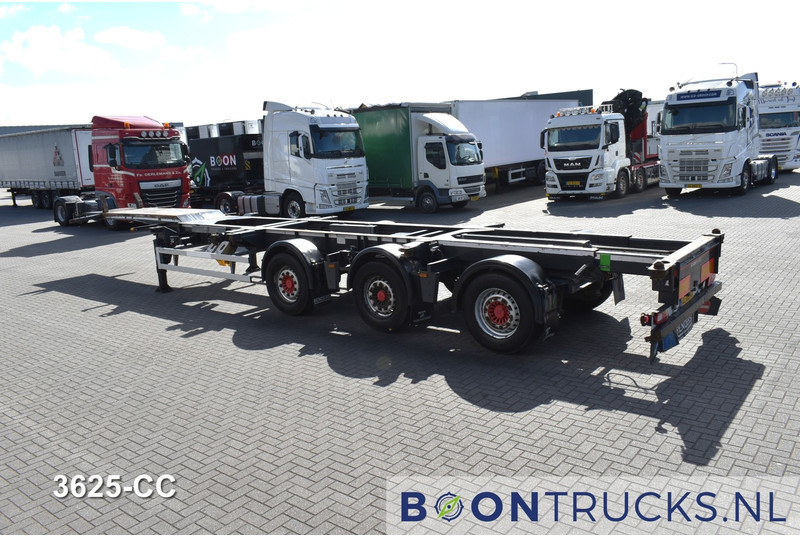 Renders ROC 12.27CC | 2x20-30-40-45ft HC * X-STEERING * SAF/DISC * NL TRAILER - Containertransporter/ Wissellaadbak oplegger: afbeelding 2 Renders ROC 12.27CC | 2x20-30-40-45ft HC * X-STEERING * SAF/DISC * NL TRAILER - Containertransporter/ Wissellaadbak oplegger: afbeelding 2