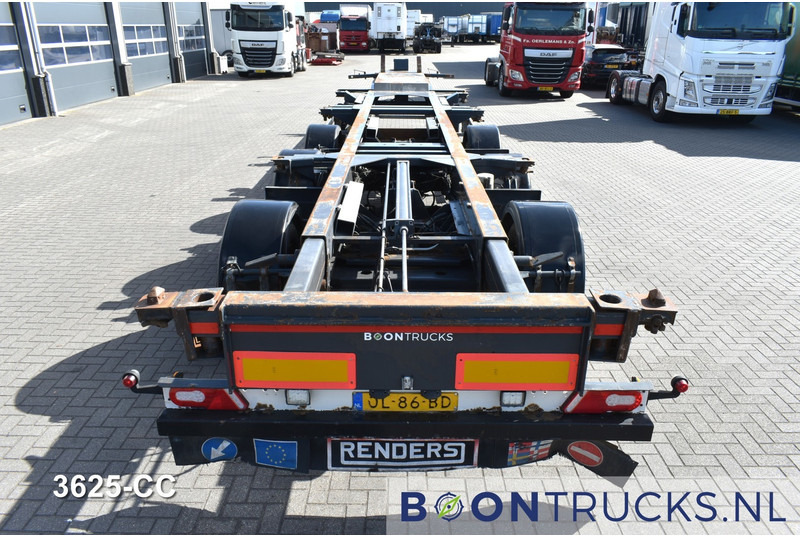 Renders ROC 12.27CC | 2x20-30-40-45ft HC * X-STEERING * SAF/DISC * NL TRAILER - Containertransporter/ Wissellaadbak oplegger: afbeelding 5 Renders ROC 12.27CC | 2x20-30-40-45ft HC * X-STEERING * SAF/DISC * NL TRAILER - Containertransporter/ Wissellaadbak oplegger: afbeelding 5