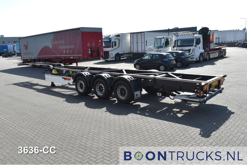 Schmitz Cargobull SCF 24 G LIGHT VAST CHASSIS | 45ft HC * LAADKLEP 2000 Kg * NL TRAILER * APK 04-2026 - Containertransporter/ Wissellaadbak oplegger: afbeelding 3 Schmitz Cargobull SCF 24 G LIGHT VAST CHASSIS | 45ft HC * LAADKLEP 2000 Kg * NL TRAILER * APK 04-2026 - Containertransporter/ Wissellaadbak oplegger: afbeelding 3