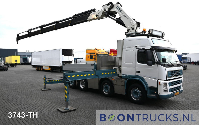 Volvo FM 480 8x2 R + HMF THOR 8520 K5 | 85 T/M CRANE * WINCH * MANUAL * NL TRUCK * TOP! - Trekker: afbeelding 3 Volvo FM 480 8x2 R + HMF THOR 8520 K5 | 85 T/M CRANE * WINCH * MANUAL * NL TRUCK * TOP! - Trekker: afbeelding 3