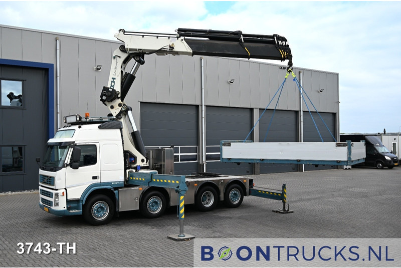 Volvo FM 480 8x2 R + HMF THOR 8520 K5 | 85 T/M CRANE * WINCH * MANUAL * NL TRUCK * TOP! - Trekker: afbeelding 2 Volvo FM 480 8x2 R + HMF THOR 8520 K5 | 85 T/M CRANE * WINCH * MANUAL * NL TRUCK * TOP! - Trekker: afbeelding 2