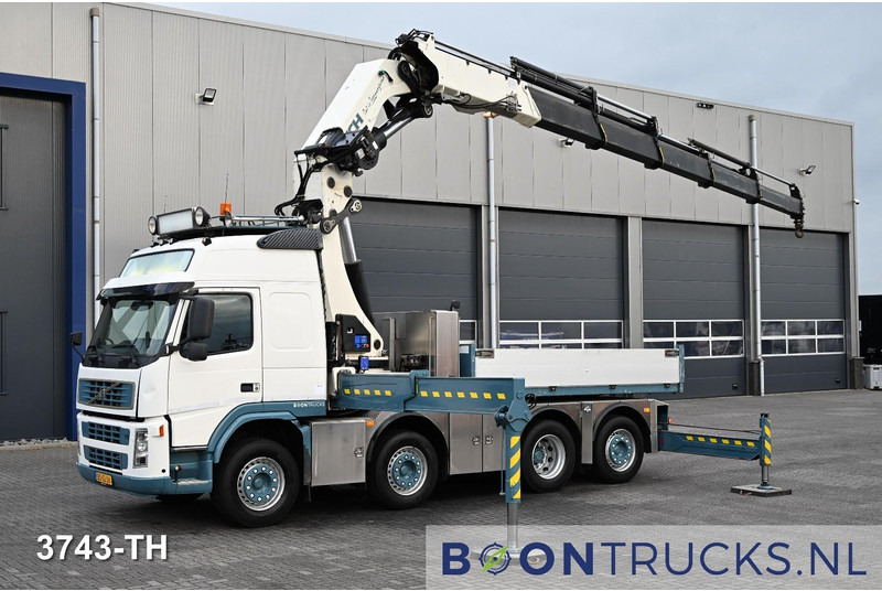 Volvo FM 480 8x2 R + HMF THOR 8520 K5 | 85 T/M CRANE * WINCH * MANUAL * NL TRUCK * TOP! - Trekker: afbeelding 1 Volvo FM 480 8x2 R + HMF THOR 8520 K5 | 85 T/M CRANE * WINCH * MANUAL * NL TRUCK * TOP! - Trekker: afbeelding 1