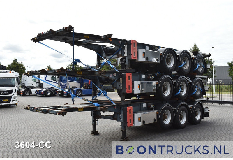 Van Hool 3B0071 € 12750 STACK PRICE | 20-30ft * ADR: FL, AT, OX * 3840 KG * LIFT AXLE - Containertransporter/ Wissellaadbak oplegger: afbeelding 4 Van Hool 3B0071 € 12750 STACK PRICE | 20-30ft * ADR: FL, AT, OX * 3840 KG * LIFT AXLE - Containertransporter/ Wissellaadbak oplegger: afbeelding 4