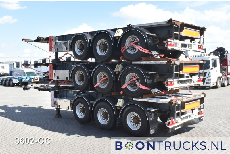 Van Hool 3B0071 STACK PRICE € 12750 | 20-30ft * ADR: FL, AT, OX * 3840 KG * LIFT AXLE - Containertransporter/ Wissellaadbak oplegger: afbeelding 2 Van Hool 3B0071 STACK PRICE € 12750 | 20-30ft * ADR: FL, AT, OX * 3840 KG * LIFT AXLE - Containertransporter/ Wissellaadbak oplegger: afbeelding 2
