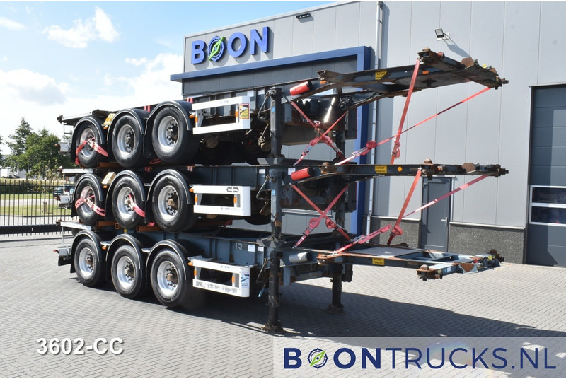 Van Hool 3B0071 STACK PRICE € 12750 | 20-30ft * ADR: FL, AT, OX * 3840 KG * LIFT AXLE - Containertransporter/ Wissellaadbak oplegger: afbeelding 3 Van Hool 3B0071 STACK PRICE € 12750 | 20-30ft * ADR: FL, AT, OX * 3840 KG * LIFT AXLE - Containertransporter/ Wissellaadbak oplegger: afbeelding 3