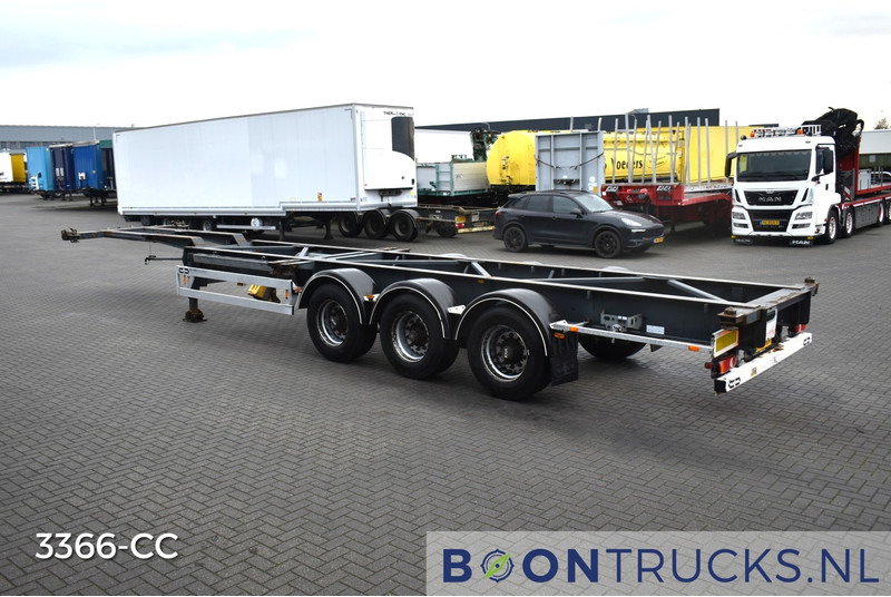Van Hool 3B2015 FIXED CHASSIS | 2x20-40ft HC * 4600 Kg * NL TRAILER - Containertransporter/ Wissellaadbak oplegger: afbeelding 2 Van Hool 3B2015 FIXED CHASSIS | 2x20-40ft HC * 4600 Kg * NL TRAILER - Containertransporter/ Wissellaadbak oplegger: afbeelding 2