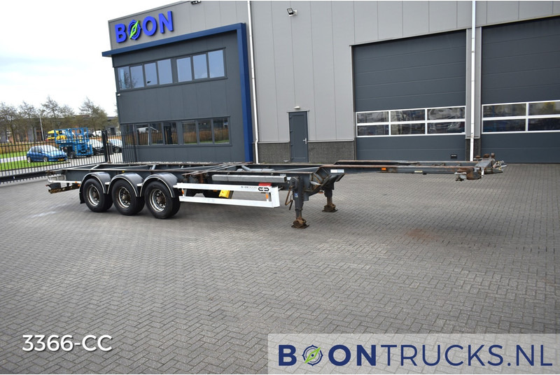 Van Hool 3B2015 FIXED CHASSIS | 2x20-40ft HC * 4600 Kg * NL TRAILER - Containertransporter/ Wissellaadbak oplegger: afbeelding 3 Van Hool 3B2015 FIXED CHASSIS | 2x20-40ft HC * 4600 Kg * NL TRAILER - Containertransporter/ Wissellaadbak oplegger: afbeelding 3