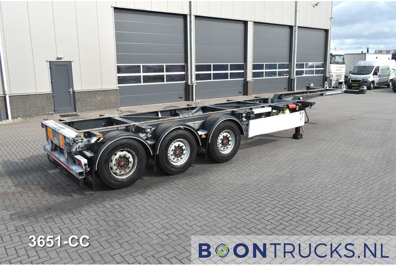 Van Hool A3C002 2x20-30-40-45ft HC * LIFT AXLE * SAF / DISC * EXTENDABLE REAR - Containertransporter/ Wissellaadbak oplegger: afbeelding 1 Van Hool A3C002 2x20-30-40-45ft HC * LIFT AXLE * SAF / DISC * EXTENDABLE REAR - Containertransporter/ Wissellaadbak oplegger: afbeelding 1