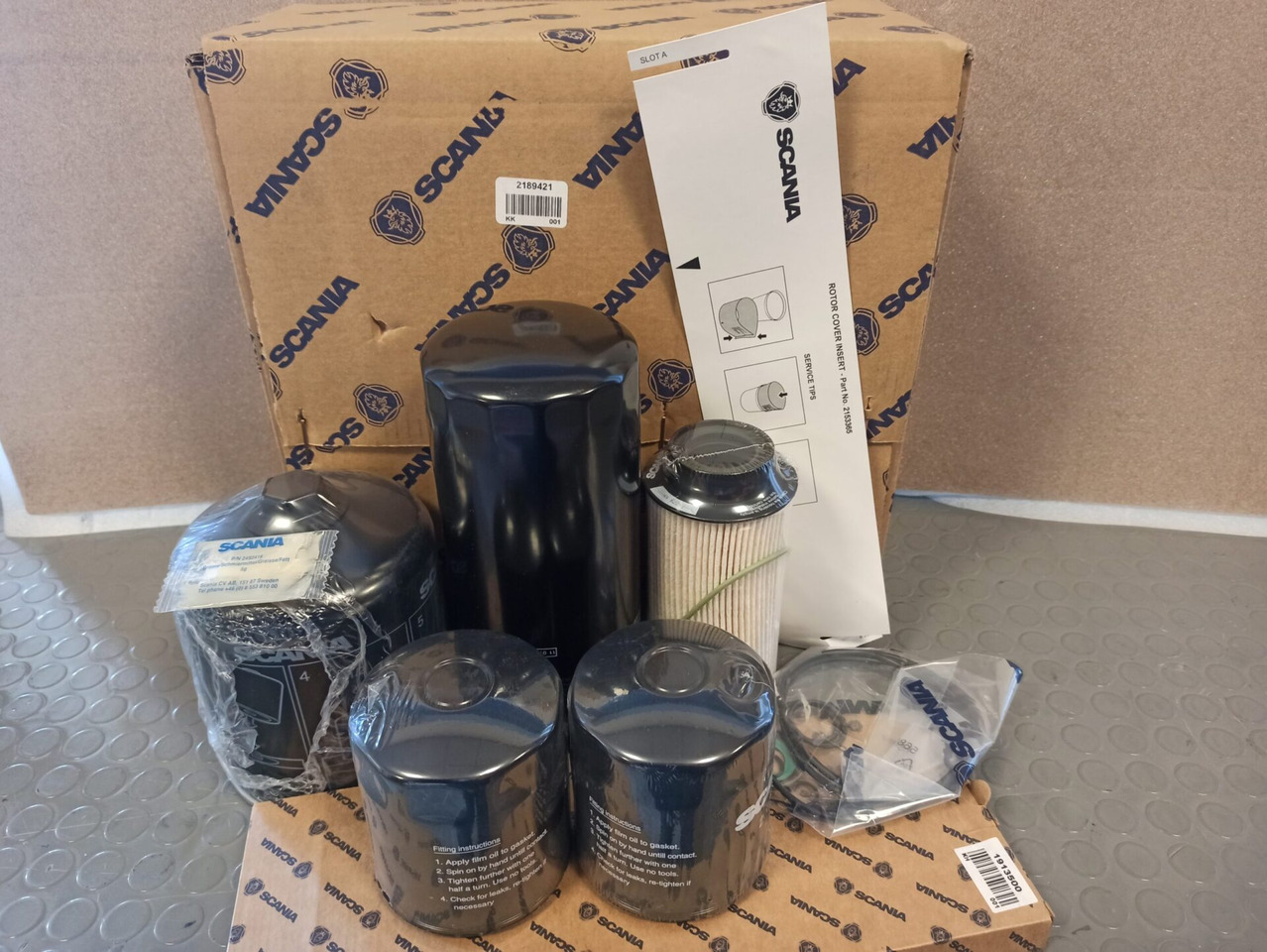 SCANIA MAINTENANCE KIT - 2189421 - Motor revisie kit voor Vrachtwagen: afbeelding 1 SCANIA MAINTENANCE KIT - 2189421 - Motor revisie kit voor Vrachtwagen: afbeelding 1